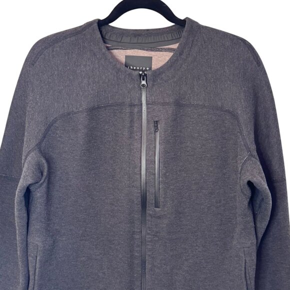 Theory+ charcoal full zip jacket size S - Picture 2 of 5